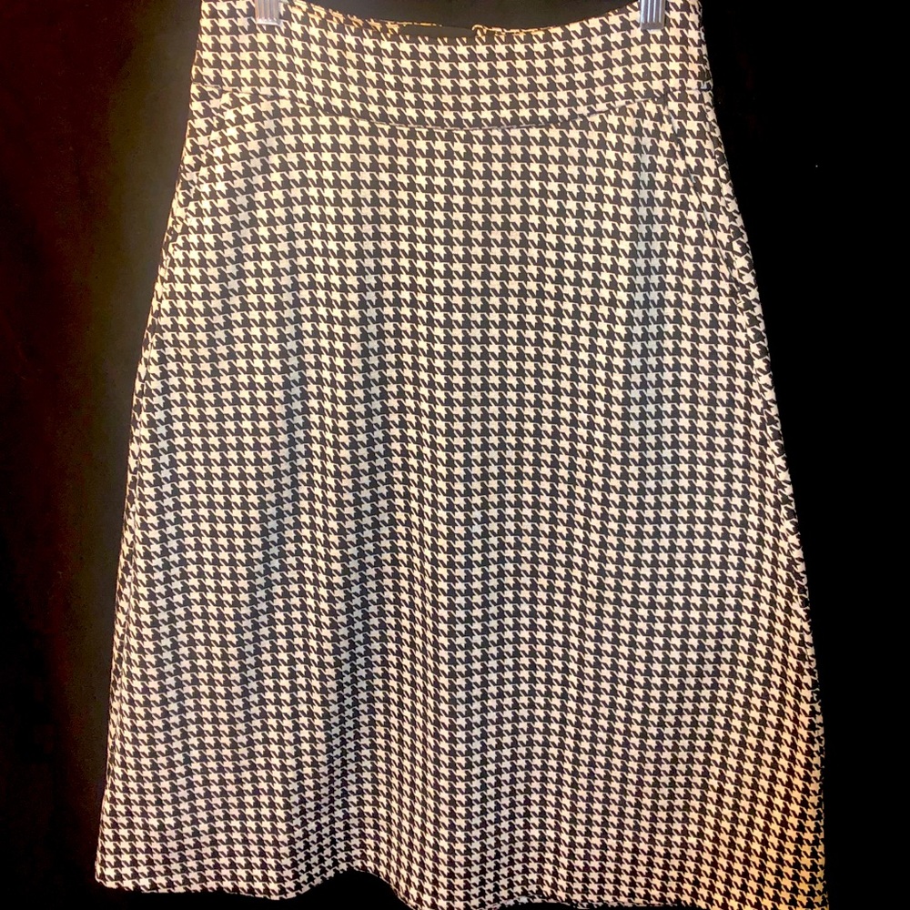 Houndstooth Boot Skirt